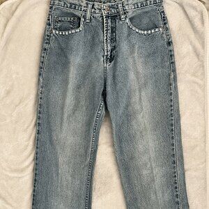 TMX Wide Leg Blue Jeans